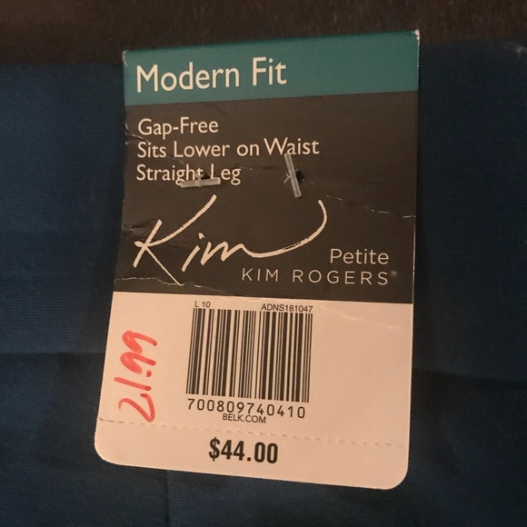 Kim Rogers Modern Fit Petite Pants - Picture 3 of 7